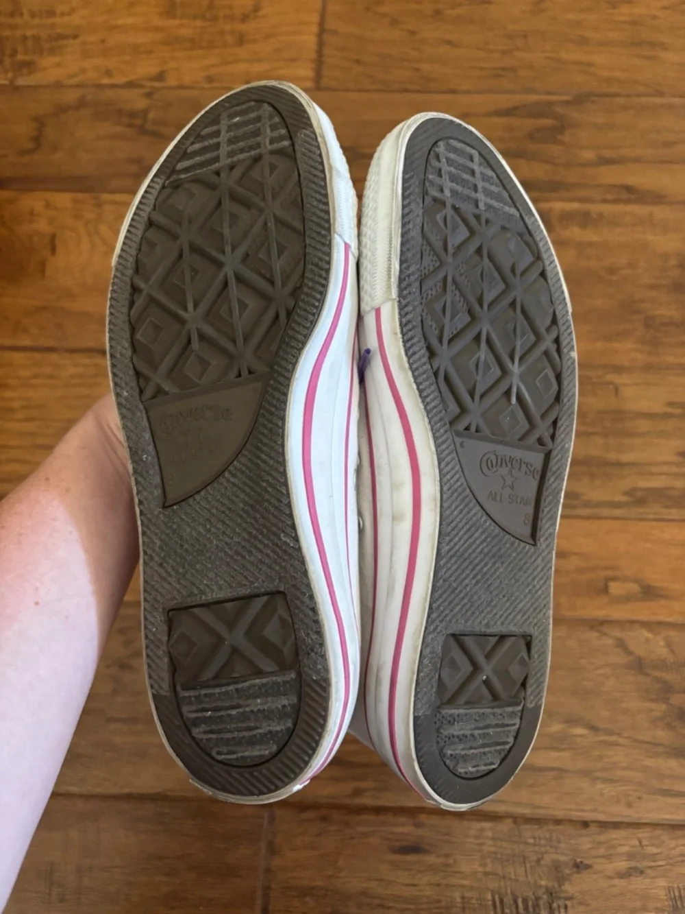 Converse Double Tongue High Top Sneakers